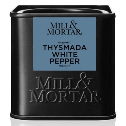 Bio weißer Pfeffer THYSMADA 50 g, ganz, Mill & Mortar