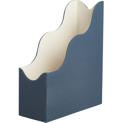 Schreibtisch-Organizer 25 x 31 cm, blau/creme, Printworks
