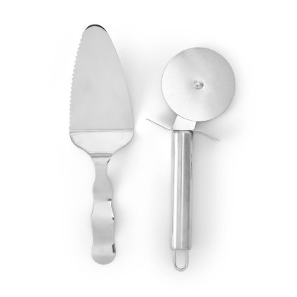 Pizzaschneider THE ESSENTIALS, mit Pizzaheber, Printworks