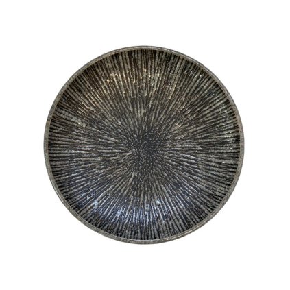 Tapas Teller KIZAMI 17 cm, grau, Keramik, MIJ