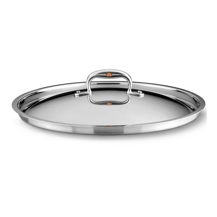 Topfdeckel CON CUORE 20 cm, Silber, Kupfer, Ruffoni