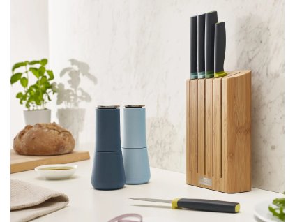 Salz- und Pfeffermühle Set MILLTOP 20157, 2er-Set, blau, Kunststoff, Joseph Joseph