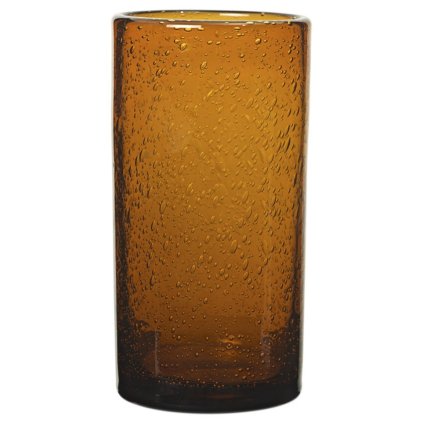 Trinkglas OLI 220 ml, bernsteinfarben, glas, fest LIVING