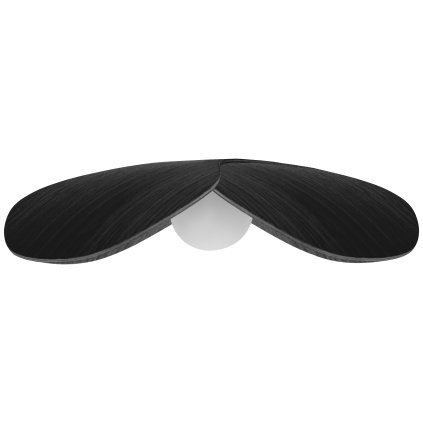 Lampenschirm VERGESSEN SIE MICH NICHT 28 cm, schwarz, holz, Umage