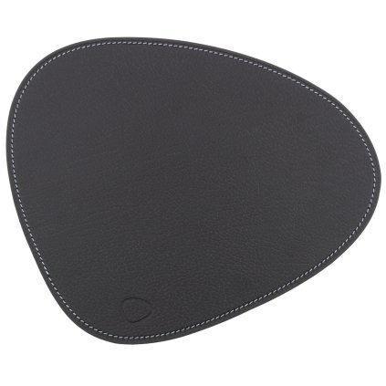 Mauspad CURVE BULL 28 x 34 cm, braun, leder, LIND DNA