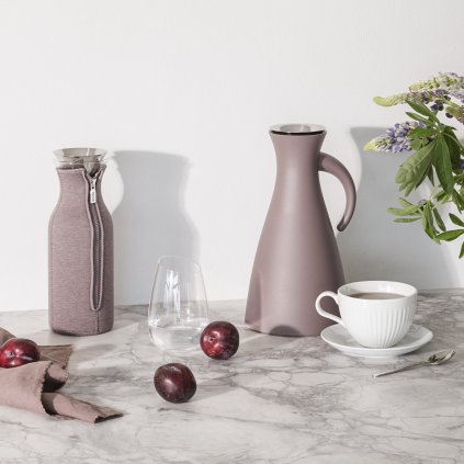 Wasserkaraffe 1 l, Vintage braun, glas, Eva Solo