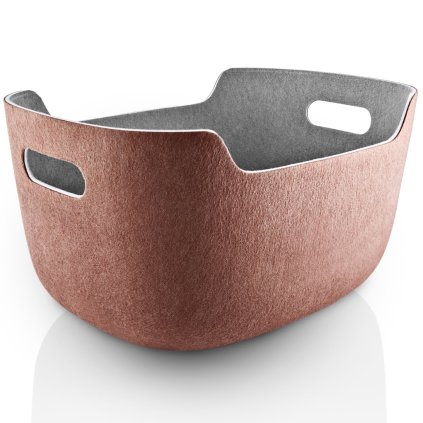 215663 ulozny kos tidy 48 x 26 cm kastanova plast eva solo