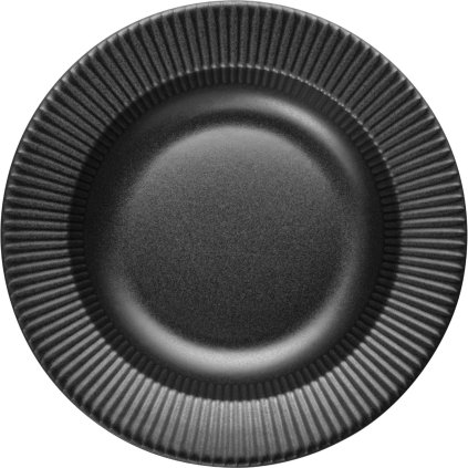 Teller tief LEGIO NOVA 22 cm, schwarz, steingut, Eva Solo