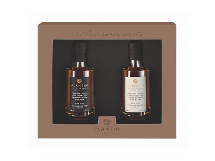 Geschenkset DUO OF OILS, Olivenöl nativ extra, 2 x 100 ml, PLANTIN