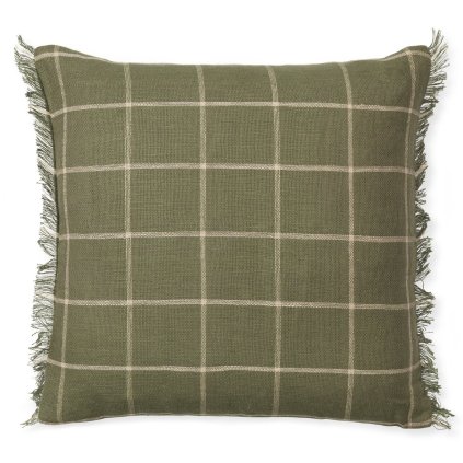 216818 2 dekoracni polstar calm 50 x 50 cm olivova bavlna len ferm living
