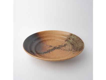 Servierschale WABI SABI 28,5 cm, 1,2 l, braun, keramik, MIJ