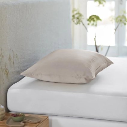 Kopfkissenbezug SILVANA SILKY 60 x 70 cm, Sand, Seide, Pip Studio