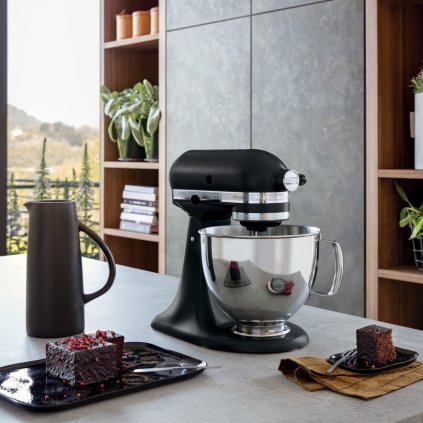 Küchenmaschine 5KSM125 4,8 l, matt schwarz, Kitchen Aid