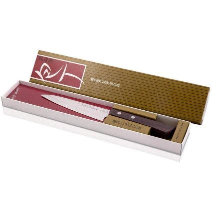 Universalmesser KANETSUGU MIYABI ISSIN 12 cm, braun, Dellinger