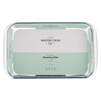 Auflaufform CLASSIC 39 cm, Rechteck, klar, glas, Mason Cash