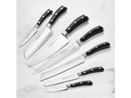 Wurstmesser CLASSIC IKON 14 cm, schwarz, Wüsthof