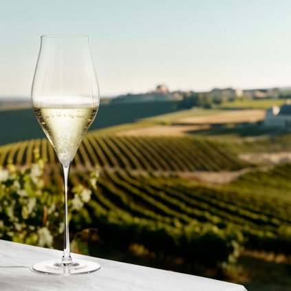 Champagnerglas NOTES 380 ml, set à 2 st, klar, glas, Holmegaard