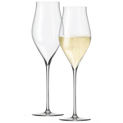Champagnerglas NOTES 380 ml, set à 2 st, klar, glas, Holmegaard