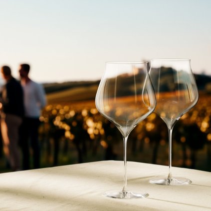 Burgundergläser NOTES 940 ml, set à 2 st, klar, glas, Holmegaard