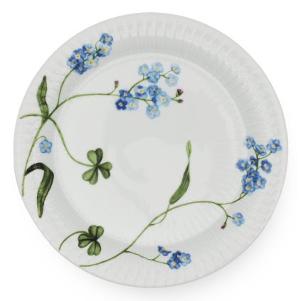 218951 dezertni talir hammershoi summer forget me not 22 cm bila porcelan kahler
