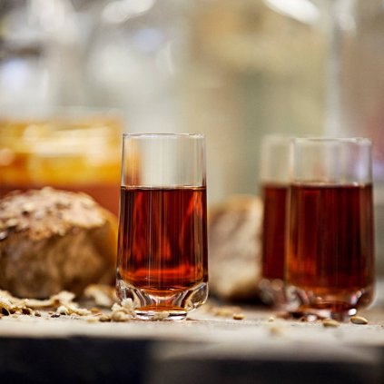 Schnapsglas ROCKS 50 ml, set à 3 st, klar, glas, Zone Dänemark