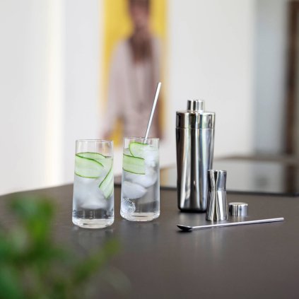 Bar Messbecher ROCKS 25 / 50 ml, silber, edelstahl, Zone Dänemark