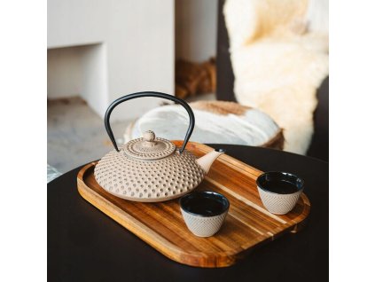 Becher XILIN 100 ml, set à 2 st, leicht grün, gusseisen, Bredemeijer