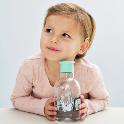 Trinkflasche MOOMIN ABC 500 ml, türkis, tritan, RIG-TIG