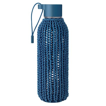 Trinkflasche CATCH-IT 600 ml, blau, tritan, RIG-TIG