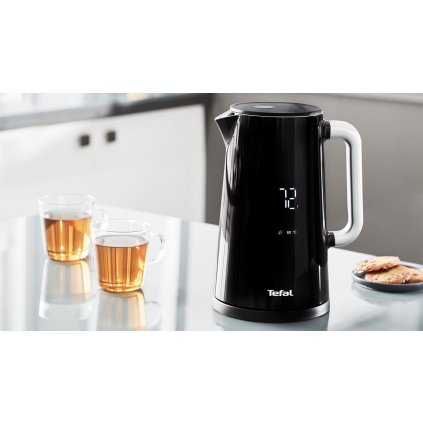 Wasserkocher DIGITAL DISPLAY 1,7 l, schwarz, Tefal