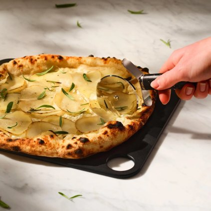 Pizzaschneider REDO 9 cm, schwarz, edelstahl, RIG-TIG