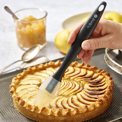 Backpinsel 25 cm, schwarz, silikon, de Buyer