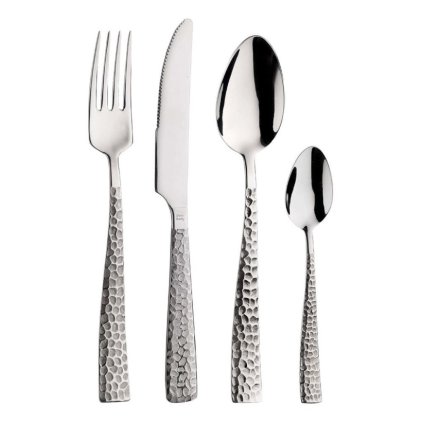 220898 sada priboru palace martellato sada 30 ks stribrna pintinox