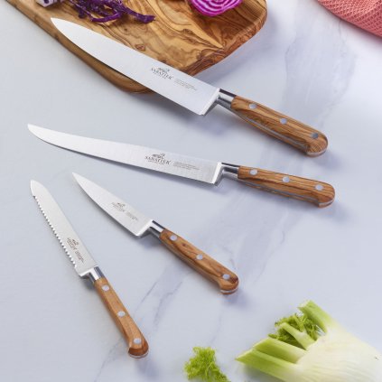 Universalmesser IDEAL PROVENCAO 20 cm, Edelstahlnieten, braun, Lion Sabatier