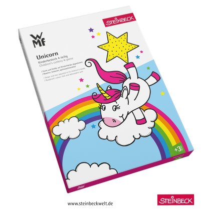 Kinder Besteckset UNICORN, 4-teilig, WMF