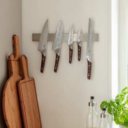 Brotmesser NORDIC KITCHEN 24 cm, braun, Eva Solo