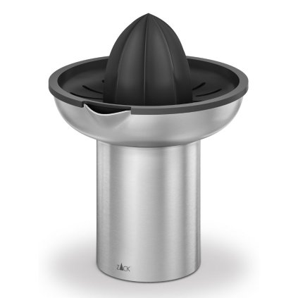 Zitruspresse TAVOS 17 cm, silber, edelstahl / kunststoff, Zack