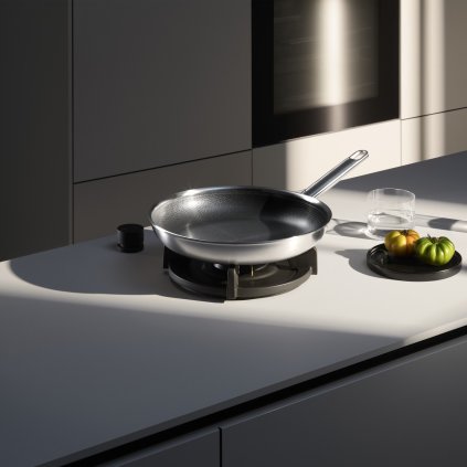 Antihaftpfanne ULTIMATE PROFI RESIST 28 cm, silber, edelstahl, WMF