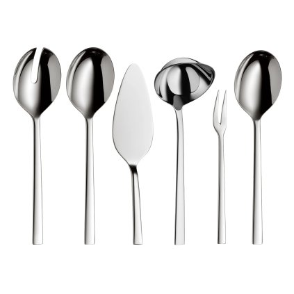 Servierlöffel SONIC 23 cm, silber, edelstahl, WMF