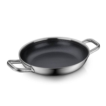 Servierpfanne ULTIMATE PROFI RESIST 24 cm, silber, edelstahl, WMF