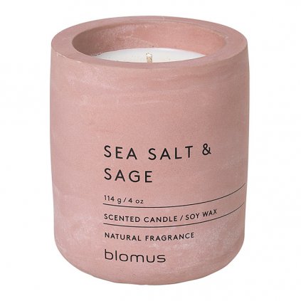 Duftkerze FRAGA, ⌀ 6,5 cm, Sea Salt & Sage, Blomus