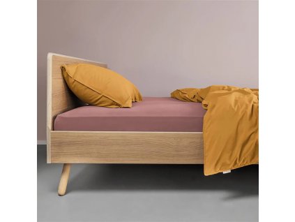 Spannbettlaken Doppelbett 180 x 200 cm, rosa, baumwolle, Pip Studio