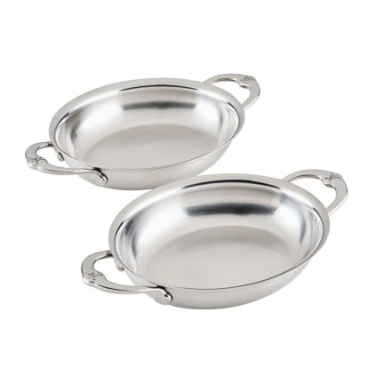 225576 pekac provisions 17 x 14 cm sada 2 ks stribrna nerezova ocel hestan