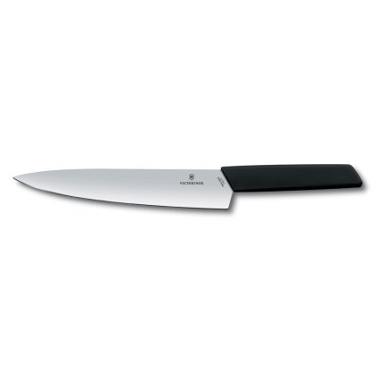 Chefmesser Kochmesser SWISS MODERN 22 cm, schwarz, Victorinox