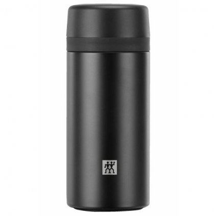 Reisebecher To Go Becher 420 ml, mit Teeei, schwarz, Zwilling