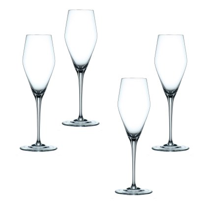 Champagnerglas VINOVA CHAMPAGNE 280 ml, 4er-Set, Nachtmann