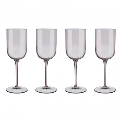 Weißweinglas FUUM, 4er-Set, 280 ml, braunes Glas, Blomus