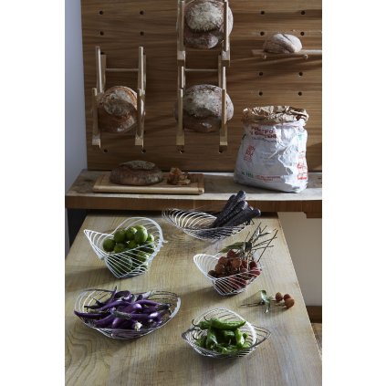 Obstschale TRINITY 33 cm, niedrig, schwarz, Alessi