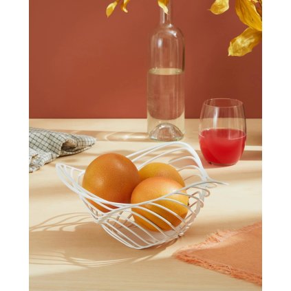 Obstschale TRINITY 33 cm, hoch, schwarz, Alessi