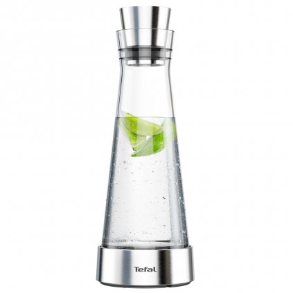 Wasserkaraffe FLOW SLIM 1 l, Edelstahl, Tefal